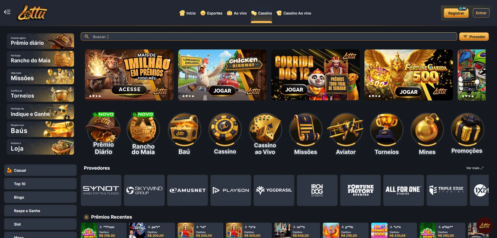 Melhores slots online na Lotus Bet Casino — Fortune Tiger e mais